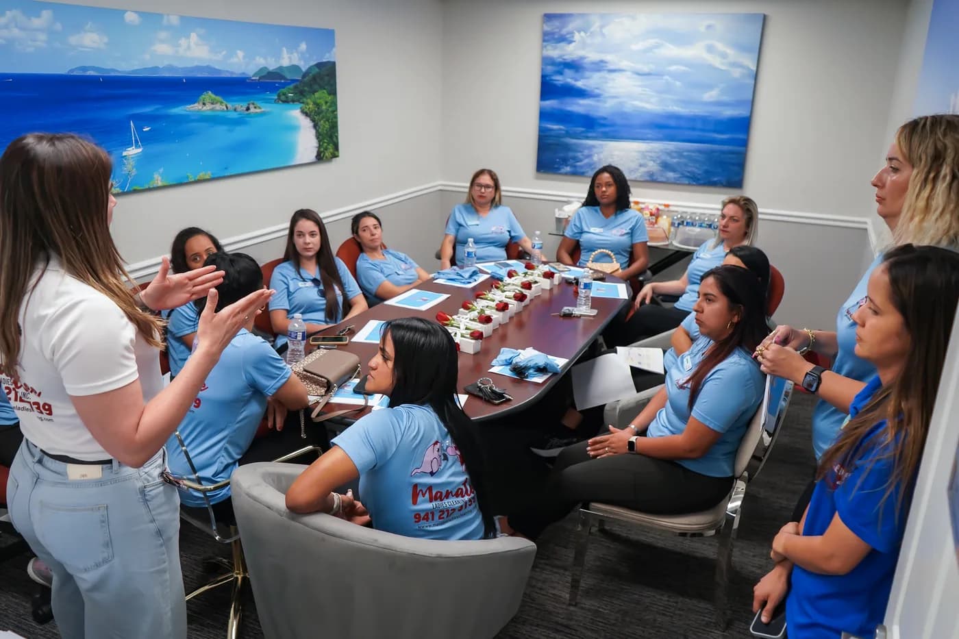 Manager inspection — Manatee Ladies Cleaning